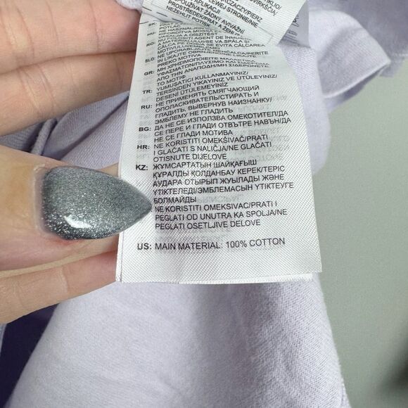 ADIDAS | Light Purple Crewneck Heavyweight Short Sleeve Tee Men’s Size X-Large - Picture 6 of 10